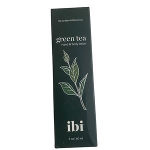 Ibi Green Tea Hand & Body Lotion 2 oz NIB